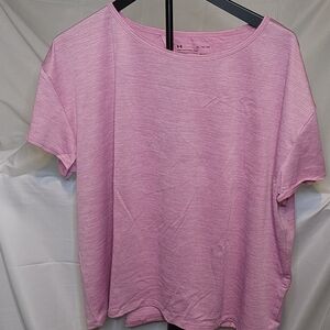 Under Armour Light Pink Short Sleeve Tee